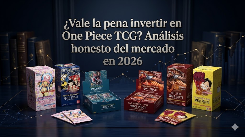 Análisis de inversión en One Piece TCG 2026 mercado europeo y coleccionismo