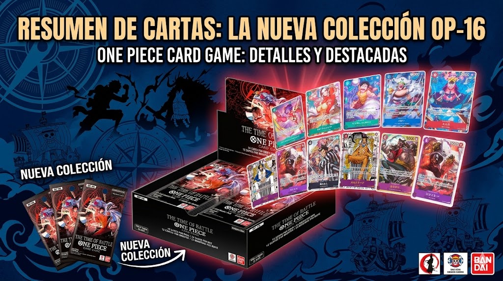 Review y análisis de la expansión OP-16 The Time of Battle de One Piece TCG