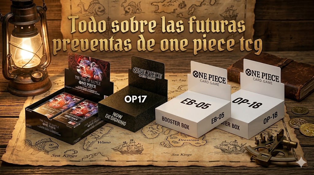 Guía detallada de preventas y lanzamientos de One Piece TCG 2026 en España y Europa