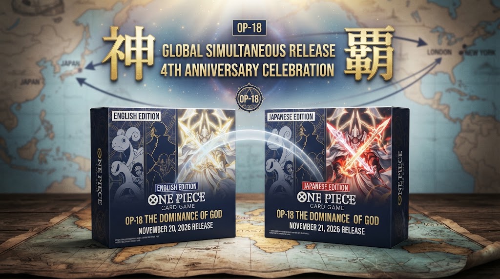 OP-18 The Dominance of God Booster Box and Pack One Piece TCG