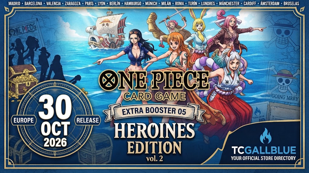 EB-05 One Piece TCG Heroines Edition vol. 2 booster pack featuring female characters from the anime.